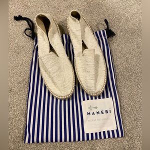 Manebí white espadrilles size 40